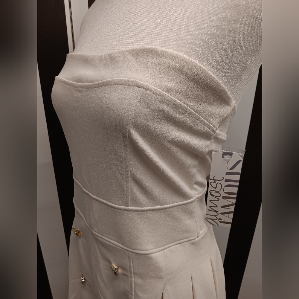 NWT ivory almost famous dress - Picture 5 of 9